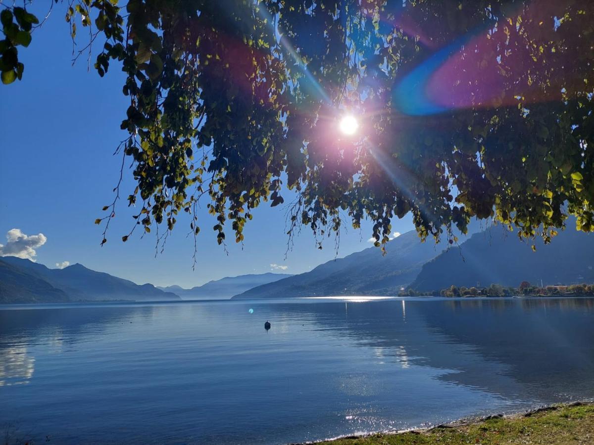 Appartamento Lake Como Gravedona Bagian luar foto